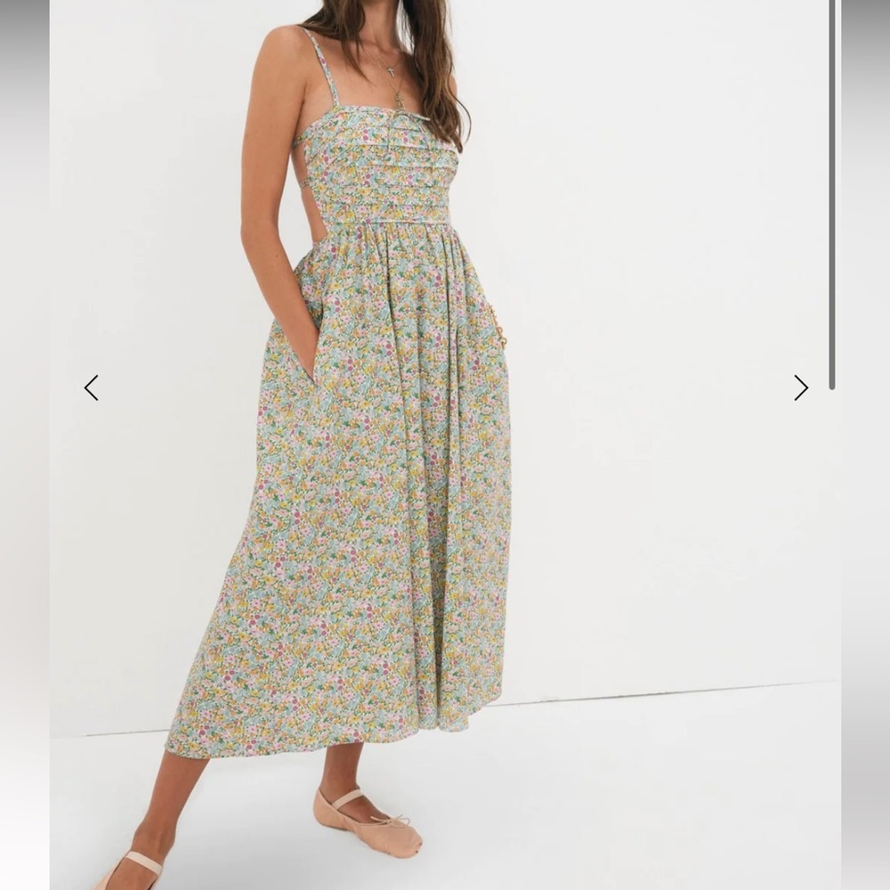 For Love & Lemons Raleigh Midi Dress